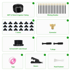 HEKIWAY bendable tubing 360deg flexible layout for custom garden routes