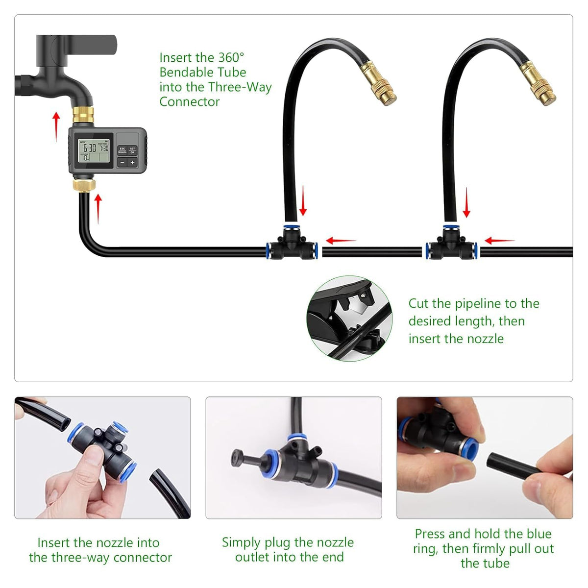 HEKIWAY DIY installation kit makes setup quick and easy