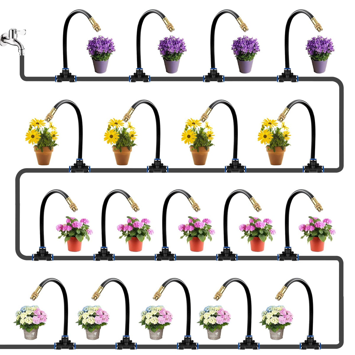HEKIWAY garden greenhouse lawn setup fits multiple spaces