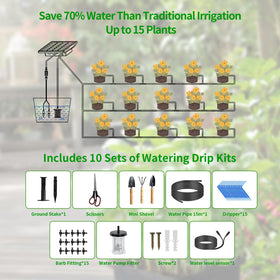 Solar and Type-C power support year-round operation.
