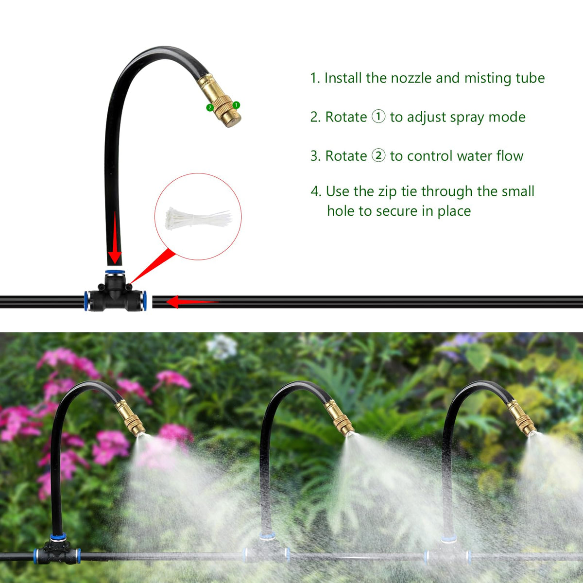 HEKIWAY quick connector included for fast setup