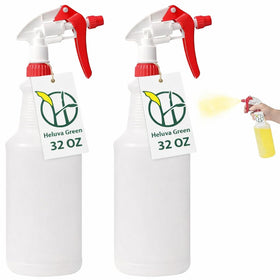 Heluva Green heavy-duty 32oz bottle for durable cleaning and gardening use.