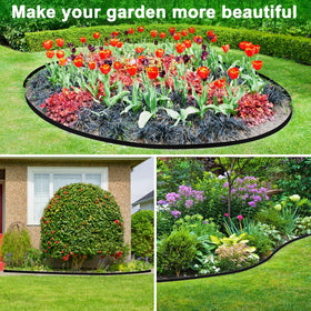 Weather-resistant Hemikaki edging maintains curb appeal through seasons