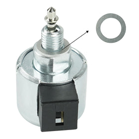 HEMRUNK 846639 solenoid side view, compact size for easy mower installation