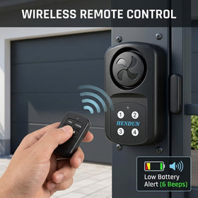 HENDUN IP67 waterproof door sensor resists rain and splashes.