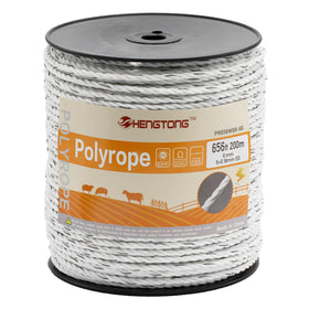 HENGTONG electric fence poly rope overview showing long length for large animals.