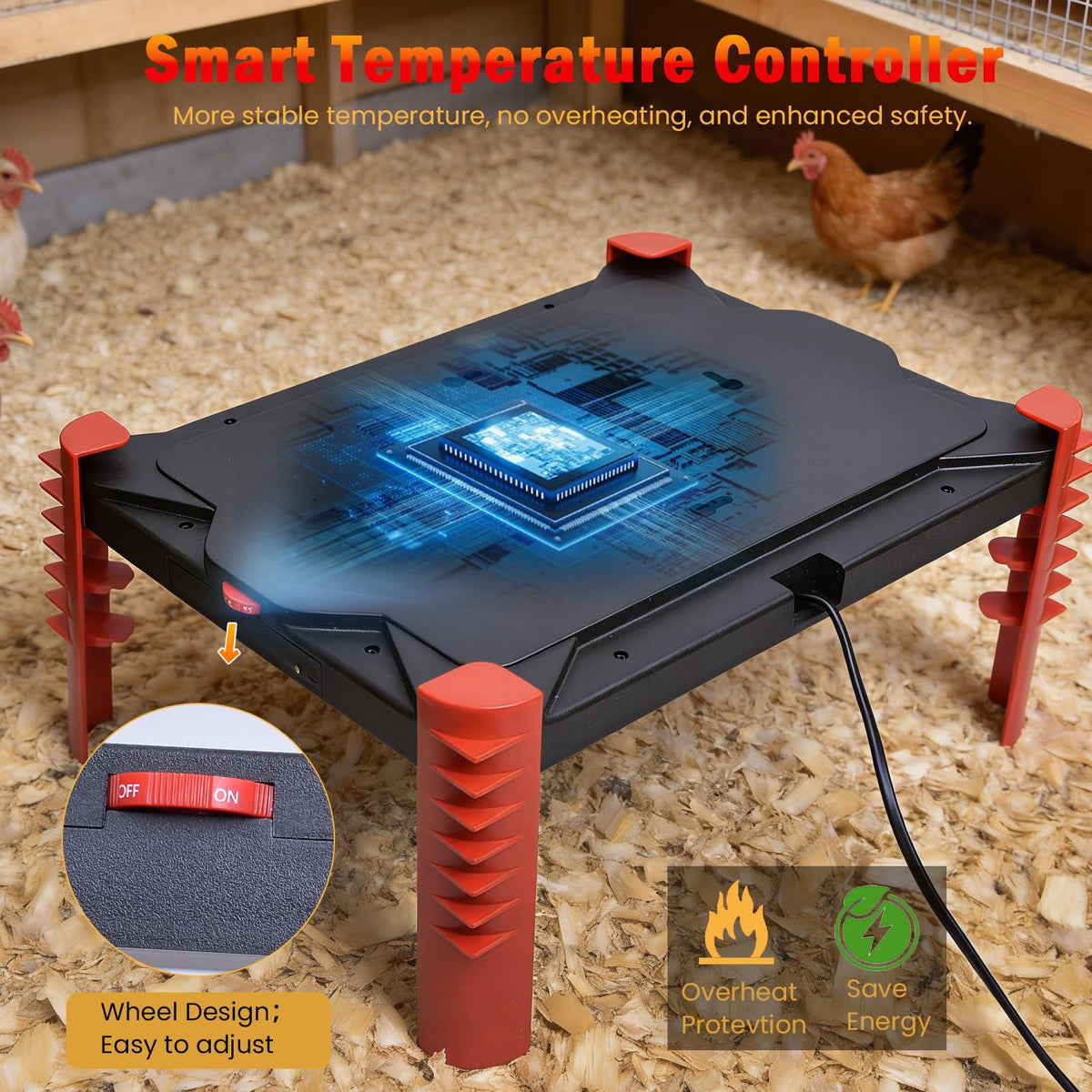 Heninhill included mounting hardware simplifies setup