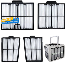 Henkgo ultra-fine filter panel for Dolphin S200 captures fine debris for cleaner pool sessions.