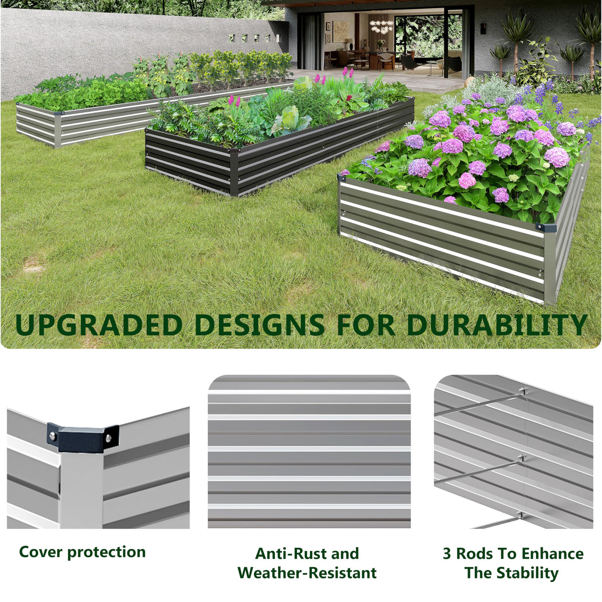 Henshwon eco-friendly coating protects soil health during outdoor use.