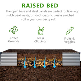 Henshwon raised bed with assembly tools included for quick setup.