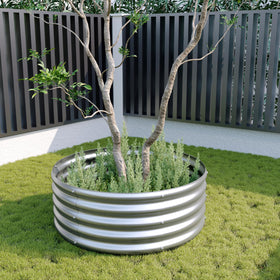 Henshwon two-pack kit in a sunny garden ready for planting.