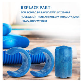 HenSinTc eight-pack hose weights for easy replacement and sharing