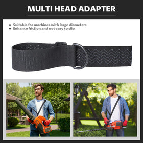 Hetilicjdm trimmer strap heavy-duty construction supports up to 100 lbs.