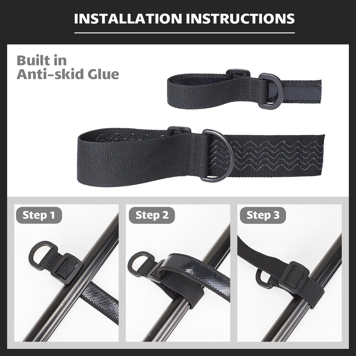 Hetilicjdm trimmer strap universal fit for Stihl, Husqvarna, Echo, Ryobi.