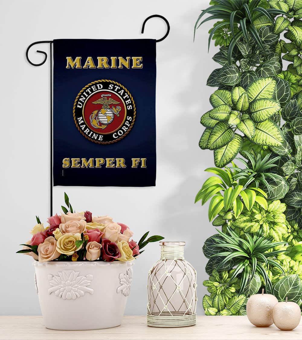 Hexagram USMC two-sided print supports gift-ready presentation