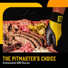 Grill-ready grip improves control when flipping, basting, and transferring meat