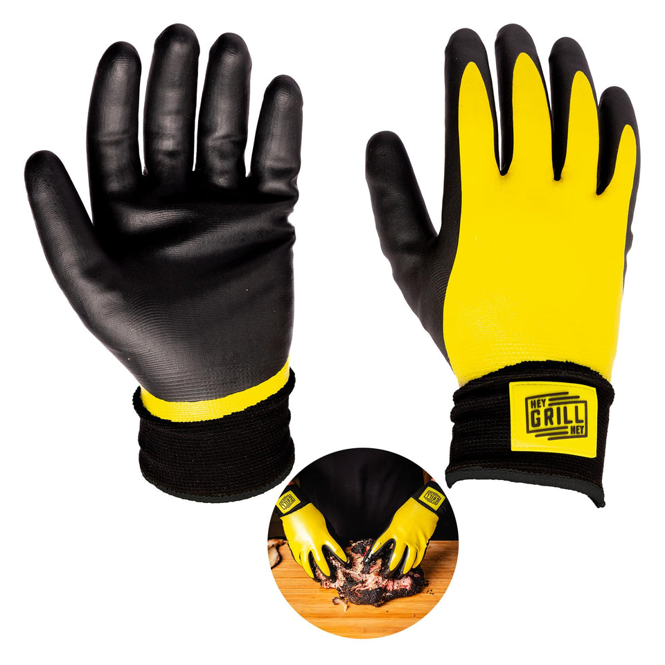 Hey Grill Hey Pitmaster Gloves protect hands during high-heat searing