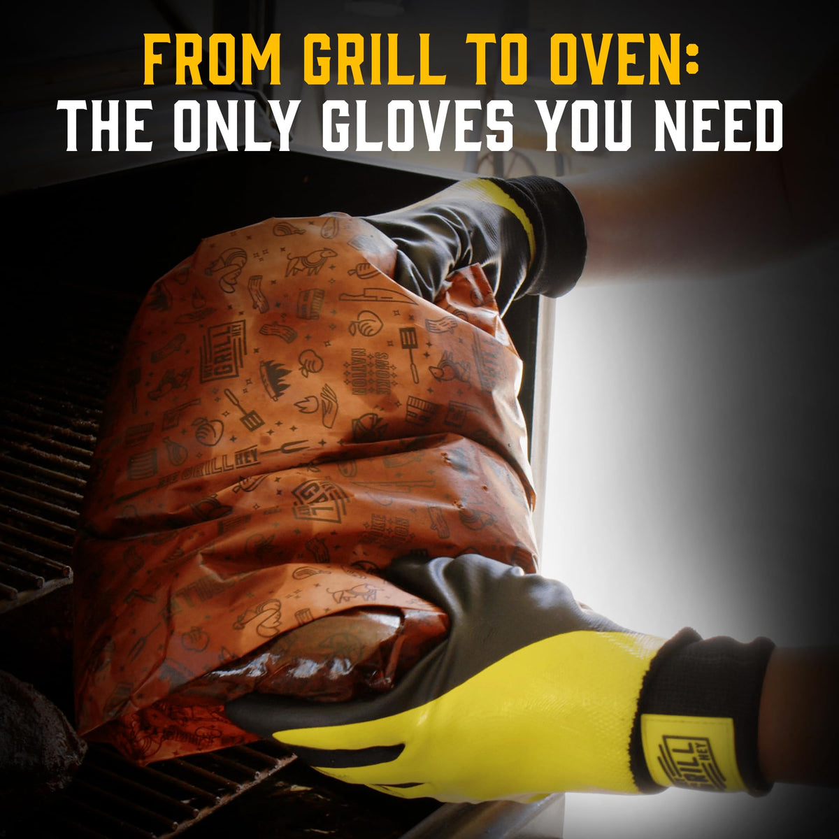 Hey Grill Hey Pitmaster Gloves XXL-size-fit for larger hands