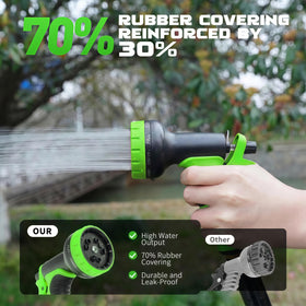 Heyakso high-pressure jet setting tackles car washing and tough grime.