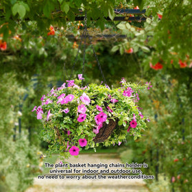 Heybe indoor-outdoor plant hanger suitable for baskets and lanterns