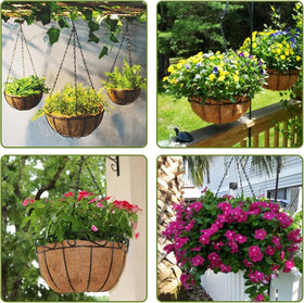 Heybe pack of 3 plant hanger chains, rust-resistant and durable.