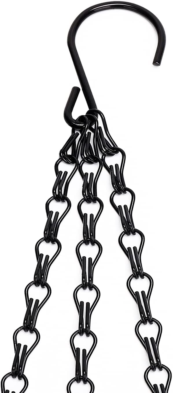 Heybe S-hook length 2.95 inches enables quick height adjustments.