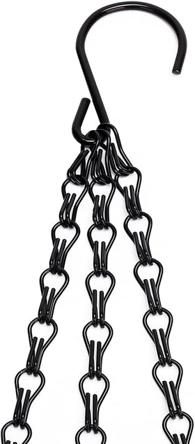 Heybe S-hook length 2.95 inches enables quick height adjustments.