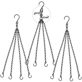 Heybe swivel hanging basket chains for 23 inch planters