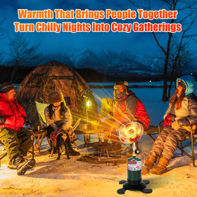 HEYDUOTON outdoor heater makes a thoughtful gift for campers and outdoor lovers.