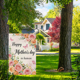 Heyfibro memorial flag makes a thoughtful sympathy gift for Mother's Day.