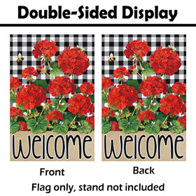 Heyfibro outdoor flag 12x18 with bold colors high visibility from afar