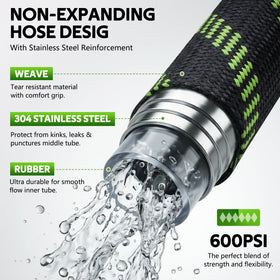 HEYRSUN brass fittings ensure leak-proof connections to standard taps.