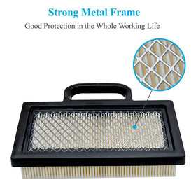 HEYZLASS 499486S air filter with dimensions for 18-26 HP engines.