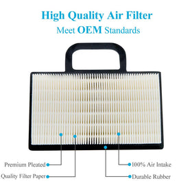 HEYZLASS air filter right-side view highlights lined metal mesh for durability.