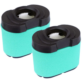 HEYZLASS GY21057 air filter front view for John Deere mowers, improves airflow