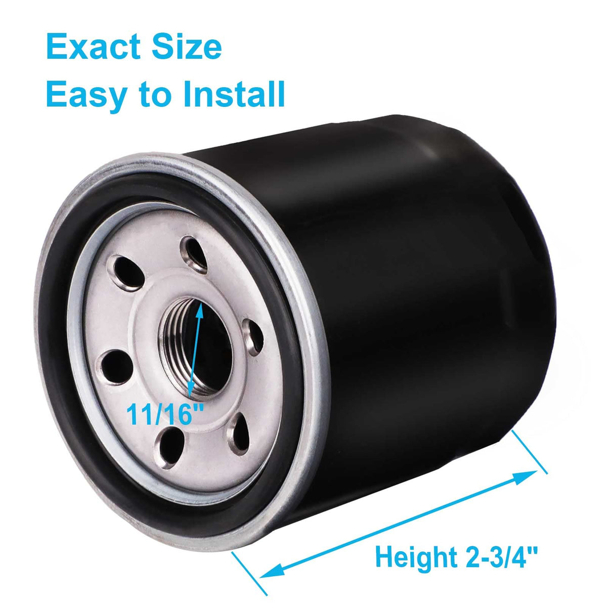 HEYZLASS high-quality oil filter build with durable canister and precise threads