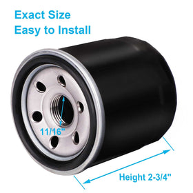 HEYZLASS high-quality oil filter build with durable canister and precise threads