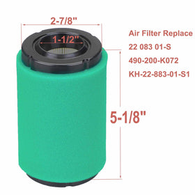 HEYZLASS air filter packaging highlighting Kohler 5400 series compatibility.