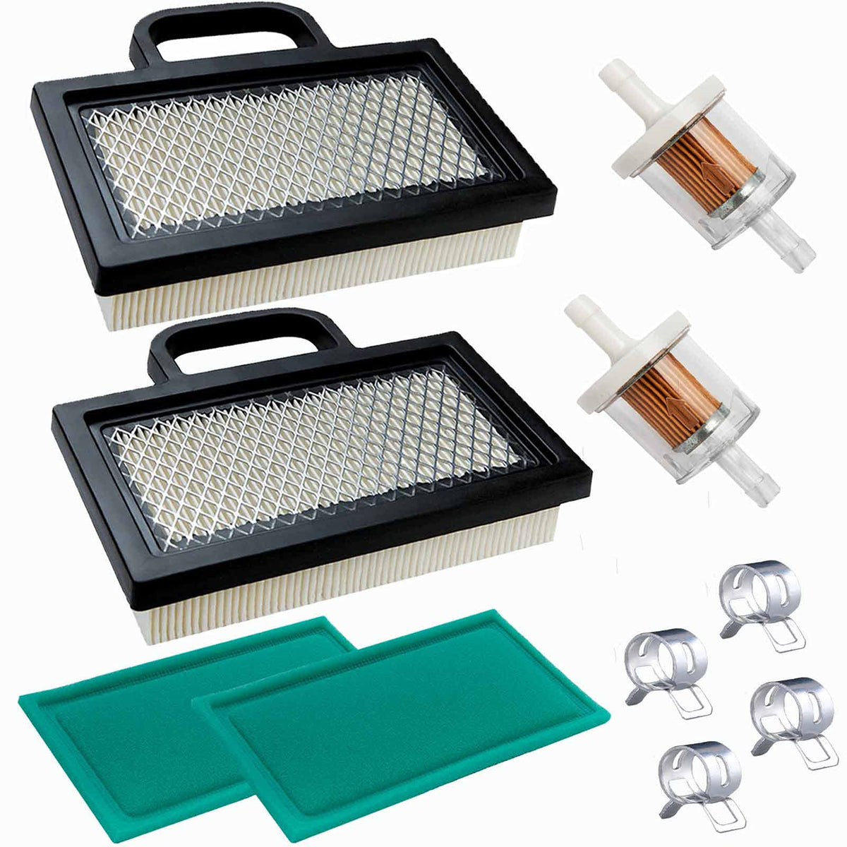 HEYZLASS MIU11286 air filter with fuel filter pack for easy maintenance