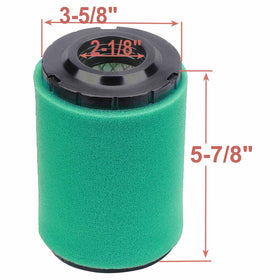 HEYZLASS pre-cleaner 32-083-14-s reduces intake of particles before filtration.