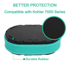 HEYZLASS washable pre-cleaner included for extended filter life.
