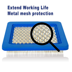 HEYZLASS push lawn mower air cleaner protects against debris for John Deere and Toro models.