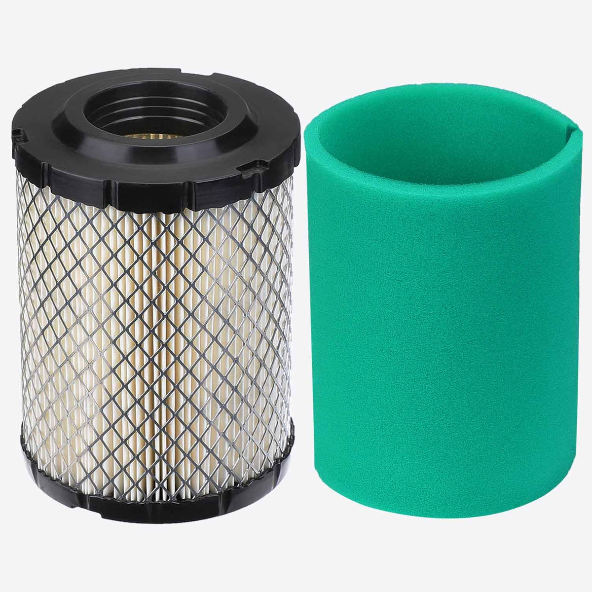 HEYZLASS spark plugs 2-pack delivers reliable ignition for mower start-up.