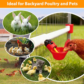 HFarming six-pack coop waterer cups for value and backups