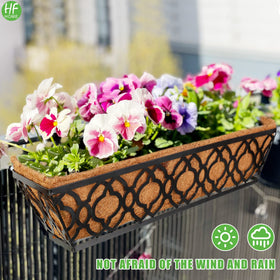 HFHOME breathable coco fiber promotes air circulation and healthier roots.
