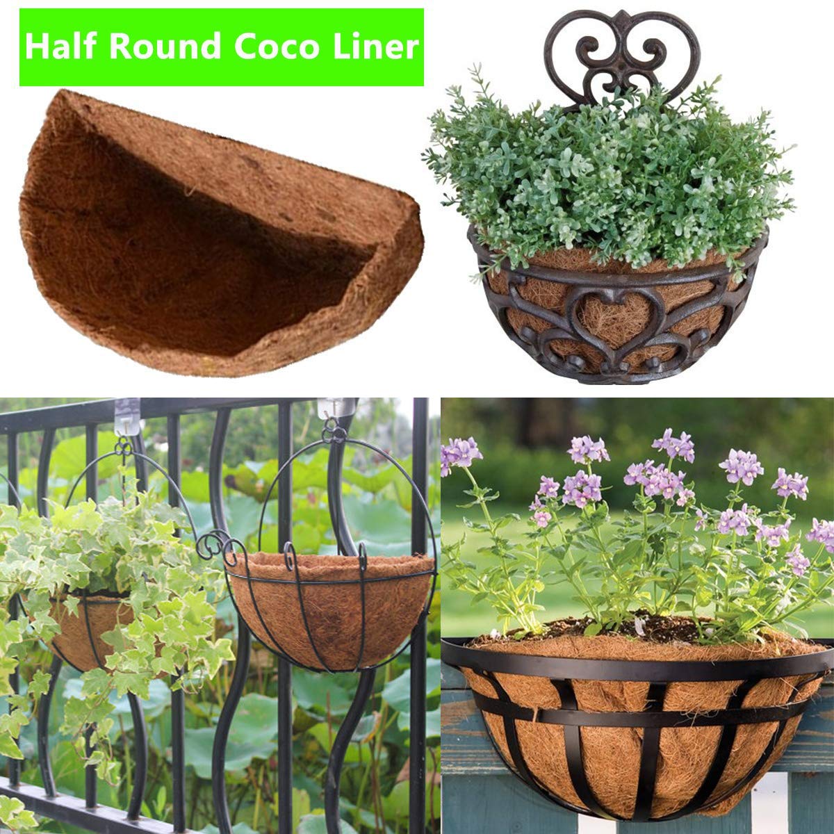 HFHOME liner supports moisture retention and drainage for plant health