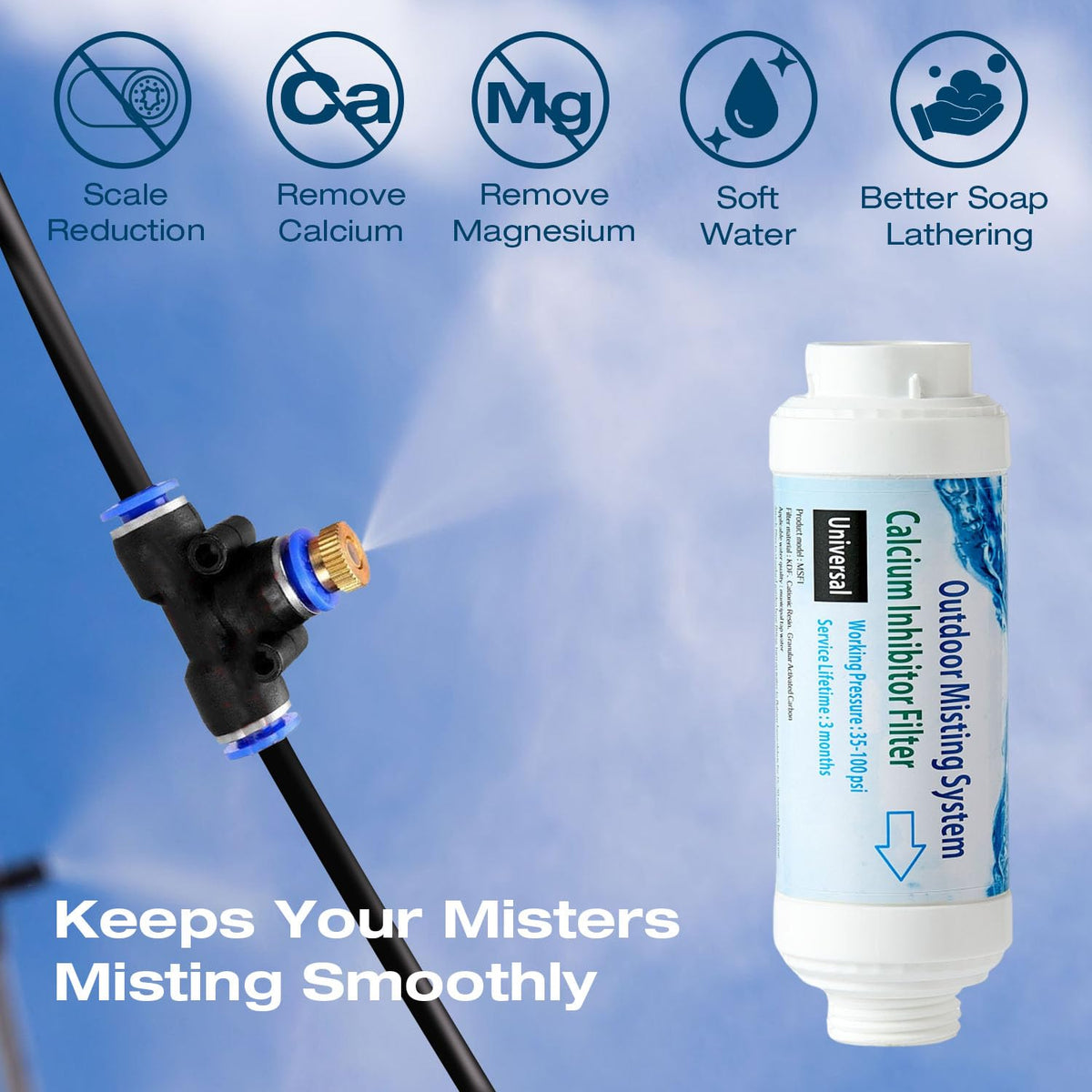 H&G Lifestyles versatile water-source filter supports taps, wells, and natural water.