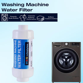 H&G Lifestyles garden hose filter with 3/4 GHT connection supports easy outdoor setups.