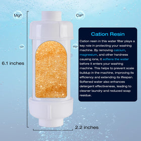 H&G Lifestyles high-flow inline filter provides reliable performance up to 7 GPM.