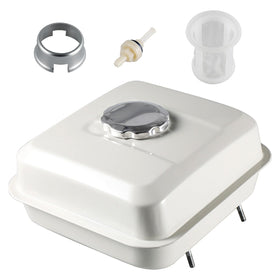 HGC fuel tank for Honda GX140 in white for reliable engine replacement.